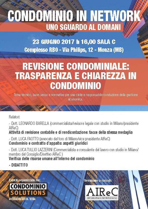 Condominio, uno sguardo al domani